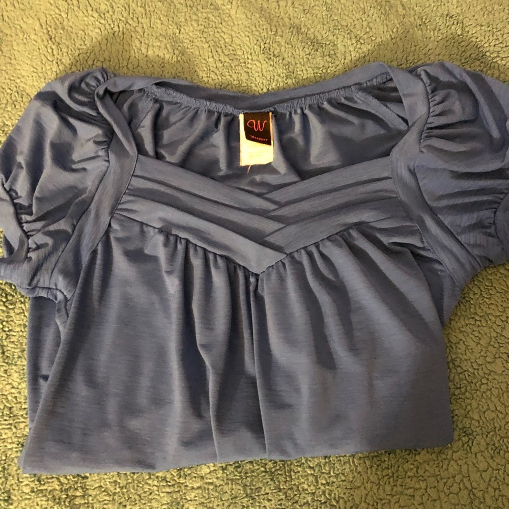 Blue Business Top
